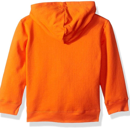 Sudadera con capucha y cremallera de la Patrulla Canina de Nickelodeon para niños con cara grande, naranja Zuma, 3 años
