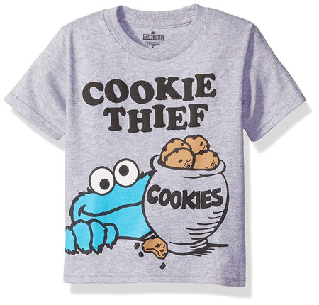 Sesame Street Little Boys' Toddler Short Sleeve T-