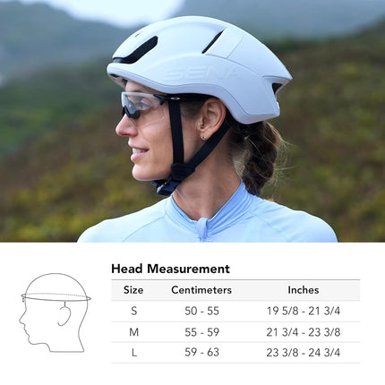Sena S Mesh Intercom Smart Road Cycling Helmet (Matte Gray, Small)