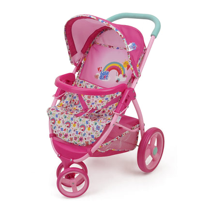 Baby Alive: Doll Jogging Stroller - Pink & Rainbow