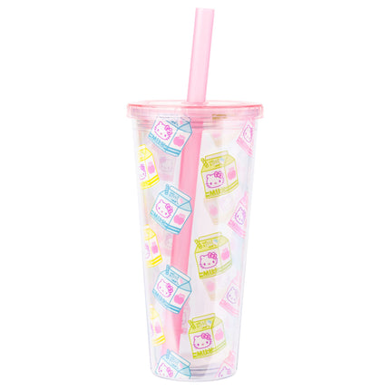 Silver Buffalo Sanrio Hello Kitty Milk Carton Patt