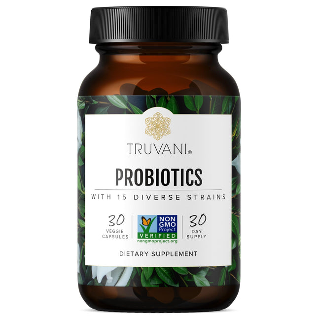 Truvani Probiotic Supplement | 30 Servings | 15 Bi