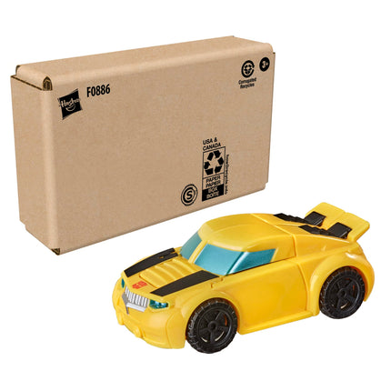 TRANSFORMERS Playskool Heroes Rescue Bots Academy Classic Heroes Team Bumblebee Converting Toy, 4.5-Inch Action Figure, Kids Ages 3 and Up