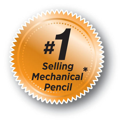 BIC Xtra Comfort Mechanical Pencils with Erasers, Medium Point (0.7mm), 12-Count Pack, Bulk Mechanical Pencils for School or Office Supplies