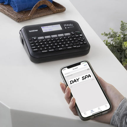 Brother P-Touch PT-D460BTVP Business Expert Connected Label Maker | Connect and Create via Bluetooth�-on TZe Label Tapes up to ~3/4 inch