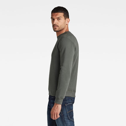 G-STAR Men's Premium Core Sweater, Grey (graphite D16917-C235-996), L