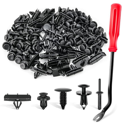 GOOACC 151PCS Bumper Retainer Fender Clips with Fastener Remover Grille