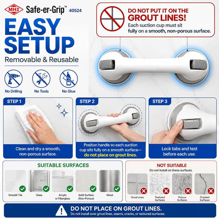 Safe-er-Grip Changing Lifestyles 11.5" Balance Assist Bar