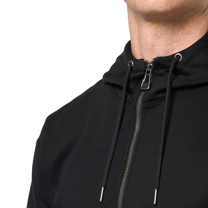 Dickies Mens Quarter Zip Hoodie, Black, Small