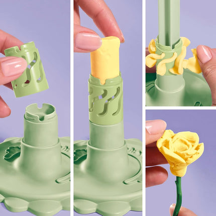 Blooms by Play-Doh Meadow Flower Bouquet Making Kit, Floral Crafts for Adults, DIY Relaxing Home Décor Set