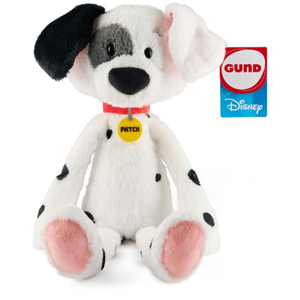 GUND Disney Official Patch Toothpick Plush, 101 Dalmatians, Puppy Stuffed Animal for Ages 1 and Up, White, 15”