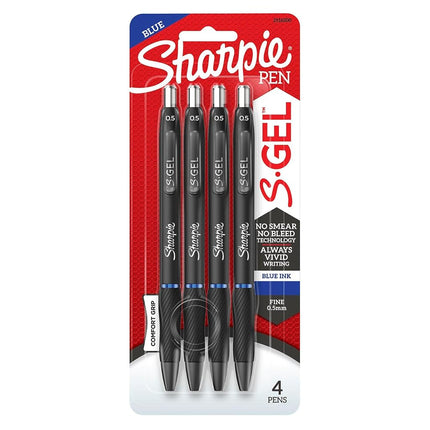 Sharpie® S Gel Pens, Fine Point, 0.5 mm, Black Bar