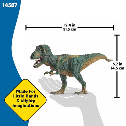 Schleich Dinosaurs - 12" Tyrannosaurus Rex Figurine - Kids Ages 4+ | 14587