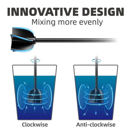 ISTOYO Resin Mixer, Handheld Battery Epoxy Stirrer with Minimizing Bubbles