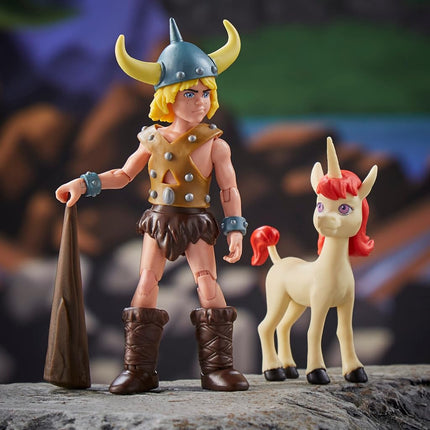 Dungeons & Dragons Cartoon Classics 6-Inch-Scale Bobby & Uni 2-Pack Action Figures D&D Toys,Multicolor