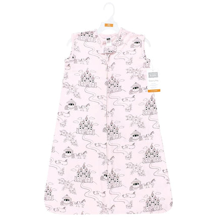 Hudson Baby Saco de Dormir, Manta, Cobija de Algodón sin Mangas para Bebés Unisex, Diseño Princesa de Cuento de Hadas, 6-12 Meses
