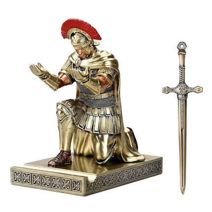 HDMbigmi Centurion Cloak Warrior Knight Pen Holder