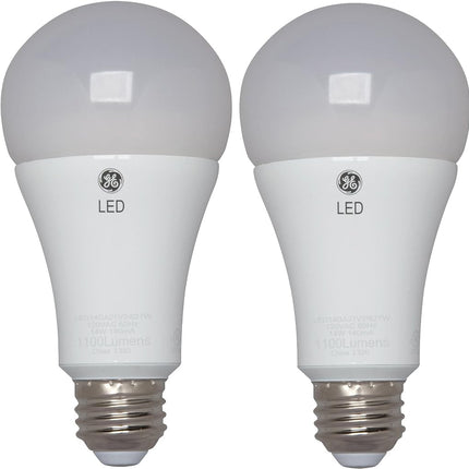 G E Lighting 66133 GE 2PK 15W Day A21 Bulb - Quantity 1
