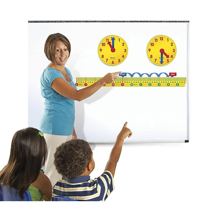 Juego de recursos de aprendizaje de tiempo transcurrido magnético