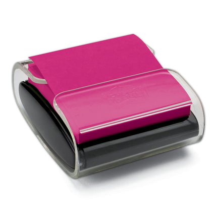 3M Post It Pop Up Notes Dispenser 3-Inch x 3-Inch Black, Acrylic, Multicoloured