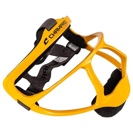 Masque de protection facial ultra léger Champro Rampage pour joueuse de softball (fastpitch), doré, adulte