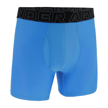 Under Armour Men's 1-Pack Performance Tech Boxerjock Brief, 6" Inseam, All-Day Comfort & Ultra-Soft Boxer, Viral Blue Solid, 4XL