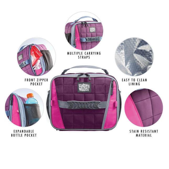 Lincoln Woods Arcadia Expandable Plum - Bag only