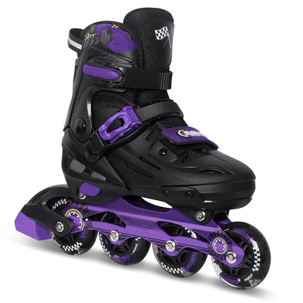 Nattork Kids Inline Skates Adjustable Light up Whe