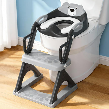 Toddler Toilet Seat and Step Upgrade More Stable S