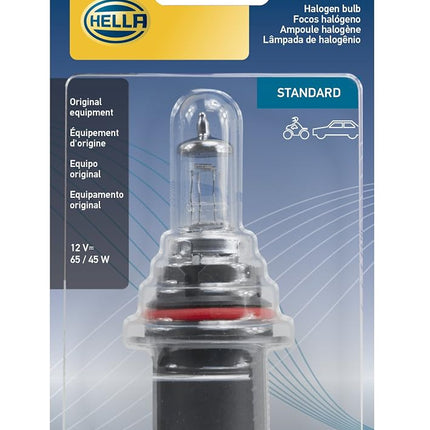 HELLA 9004SB Single Blister Standard Halogen Bulb,