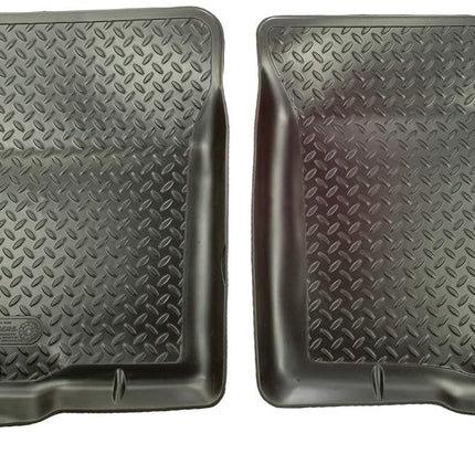 Husky Liners 34031 pour Subaru Baja 2003-05, Subaru Impreza 2000-07, Subaru Legacy 1998-04, Subaru Outback 2000-04, Tapis de sol avant style classique, noirs
