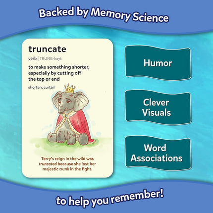 Skillmatics Educational Vocabulary Flash Cards for Kids – Wordables Level 2