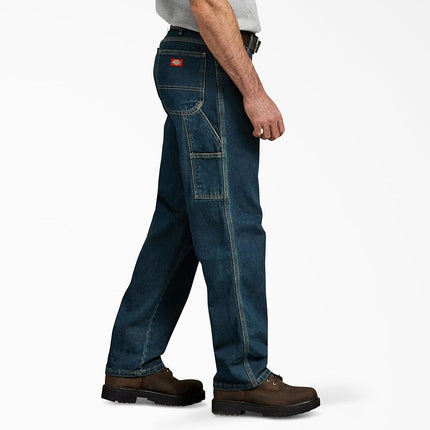 Dickies, Hommes, Jean utilitaire en denim décontracté, Kaki Heritage Teinté, 36W / 32L