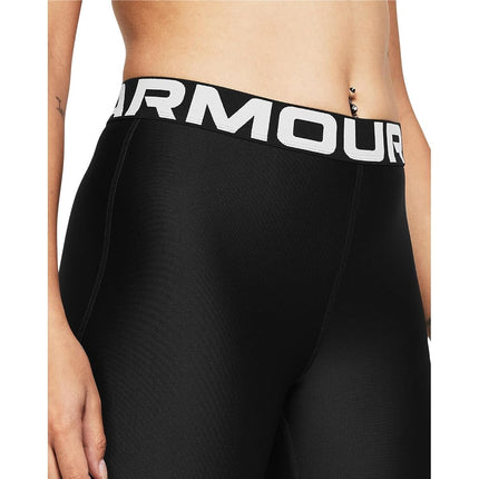 Under Armour Womens HeatGear 8'' Shorts Black XS