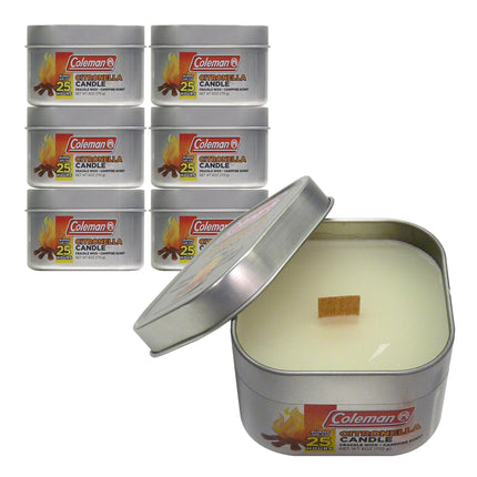Coleman Scented Outdoor Citronella Candle with Woo