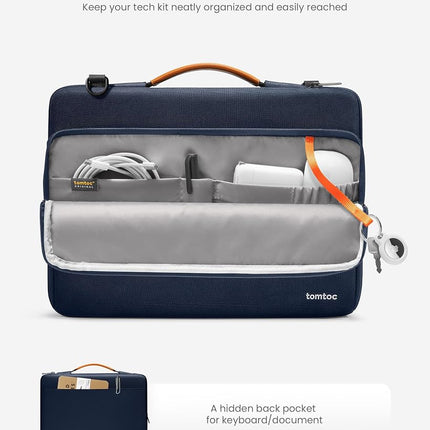 tomtoc Protective Laptop Shoulder Bag for 16'' MacBook Pro M5 Pro/Max 2026