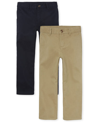 The Children's Place Boys' Chino Pants, New Navy/F