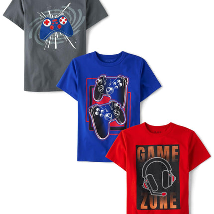 The Children's Place Boys' Gamer Short Sleeve Grap