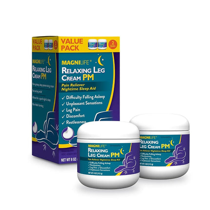 MagniLife Relaxing Leg Cream PM, Deep Penetrating 