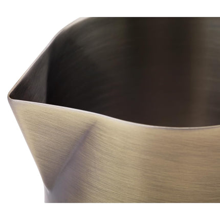 Barfly Double Wall Diamond Lattice Mixing Tin, Antique Gold