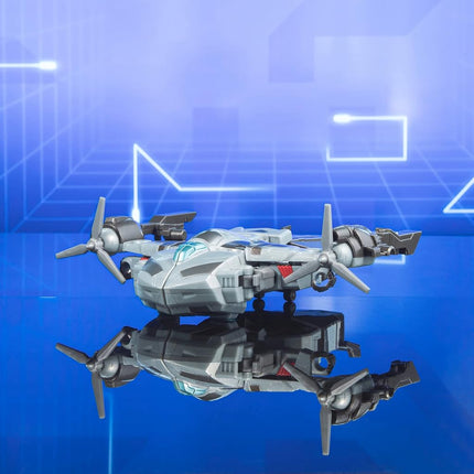 Transformers Toys EarthSpark Deluxe Class Megatron, 12.5-cm Action Figure, Robot Toys for Children Aged 6 and Up
