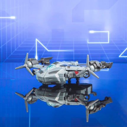 Transformers Toys EarthSpark Clase de Lujo Megatron, Figura de Acción de 12,5 cm, Juguetes de Robot para Niños a Partir de 6 Años