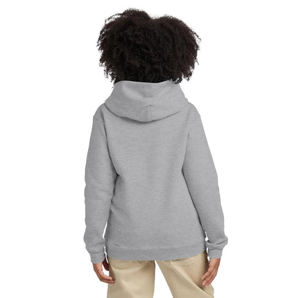 Hanes Sweat-shirt à capuche pour garçon Eco Smart, Gris Clair, TG