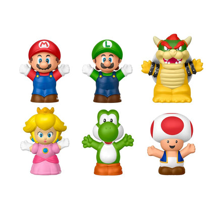 Fisher-Price Little People My Mario 6-Piece Character Figure Set