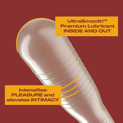 Trojan Stimulations Ecstasy Ultrasmooth Lubricant,10-count