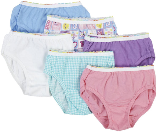 Hanes Toddler Girls' 6-Pack Toddler Brief, Assorte