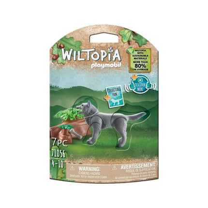 Playmobil 71056 Wiltopia Wolf, Animal Toy, Sustainable Toys, Fun Imaginative Role-Play, PlaySets Suitable for Children Ages 4+