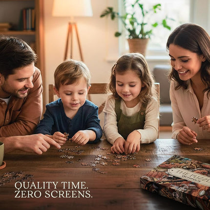 HUNGRY MINDS Octopolis 1000 Piece Jigsaw Puzzle for Adults