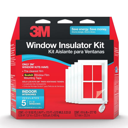 3M 2141W-6 Interior Shrink Film Window Kit