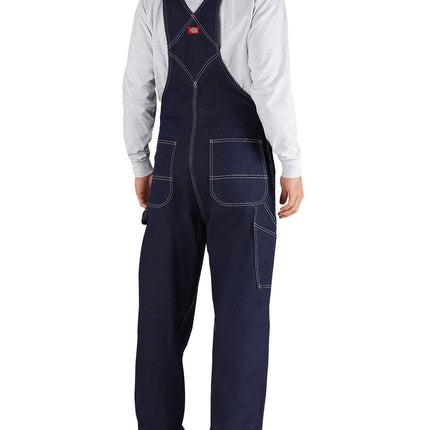 Dickies mens Bib overalls and coveralls workwear apparel, Indigo Rigid, 44W x 34L US